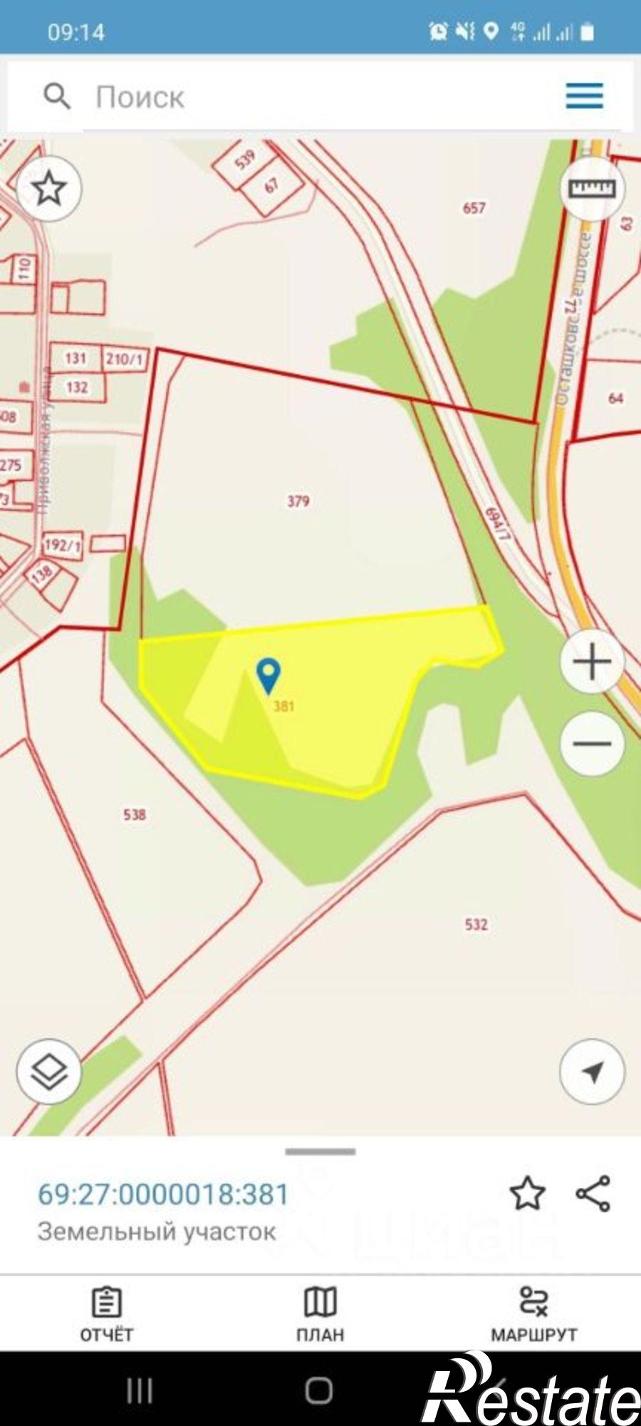 Купить землю, земельный участок за 1 500 000 рублей на Садовая улица