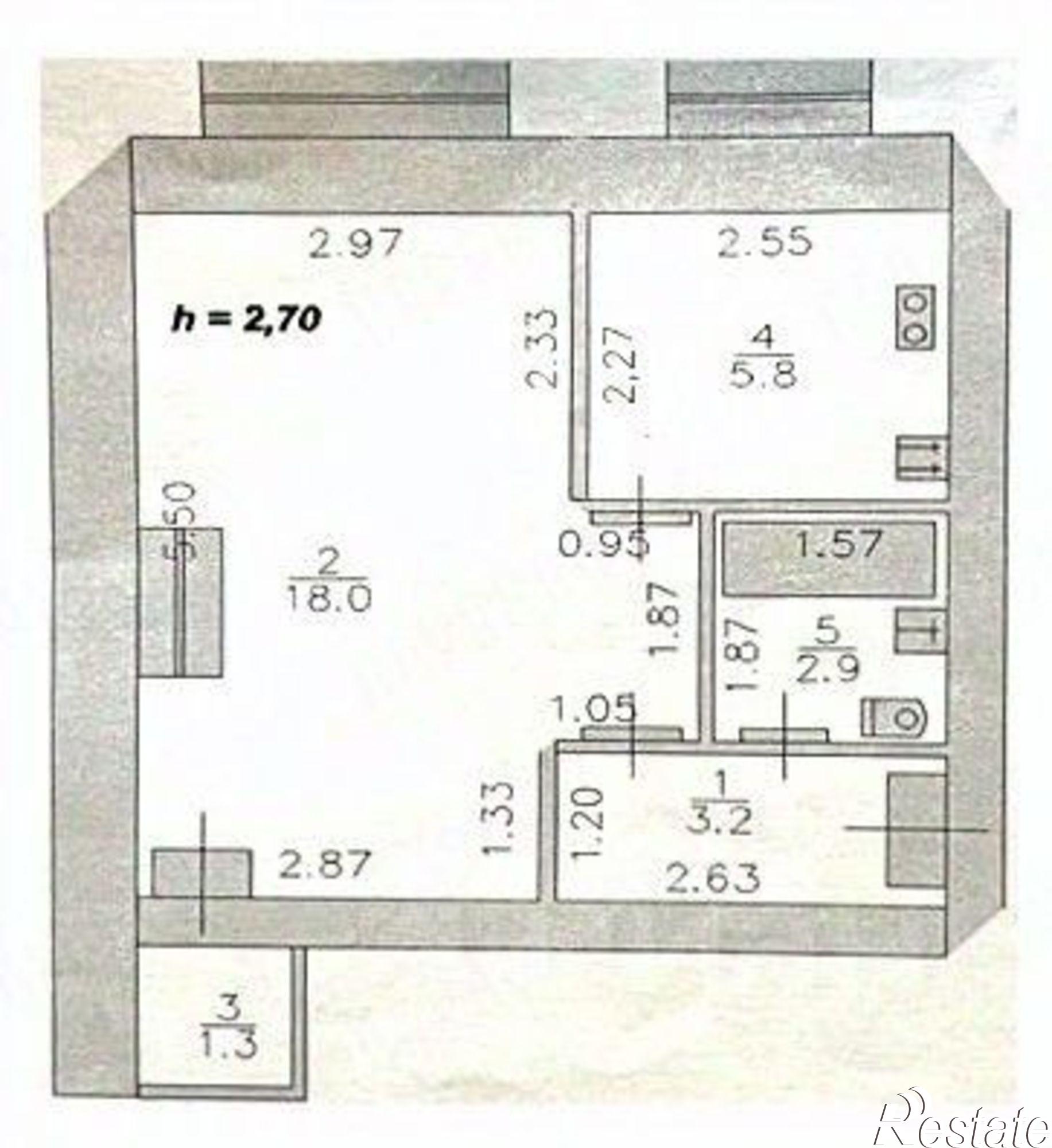 Купить квартиру за 950 000 рублей на 2-й Академический проезд, 8/22