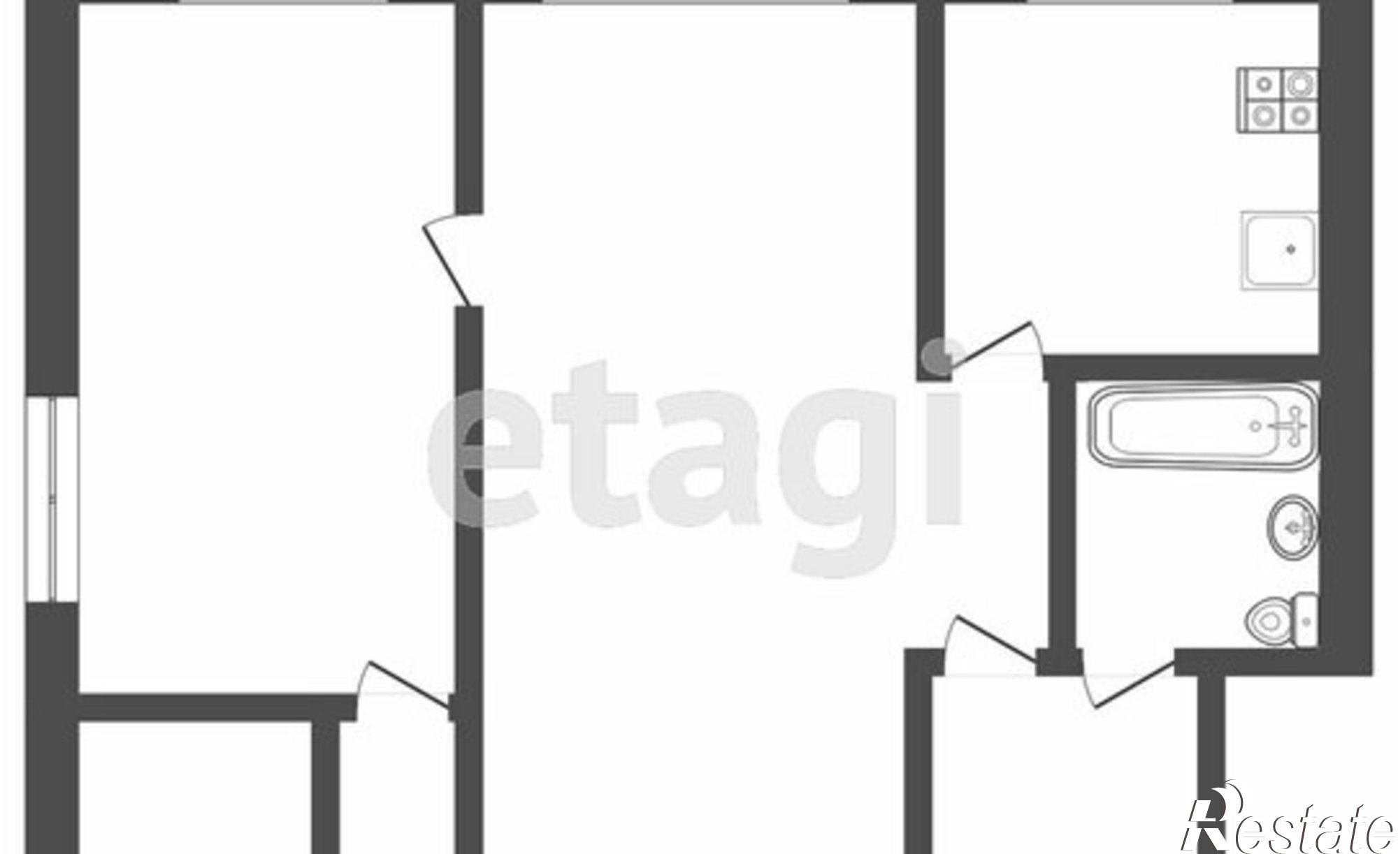 Купить квартиру за 2 500 000 рублей на улица Громова, 11 к3