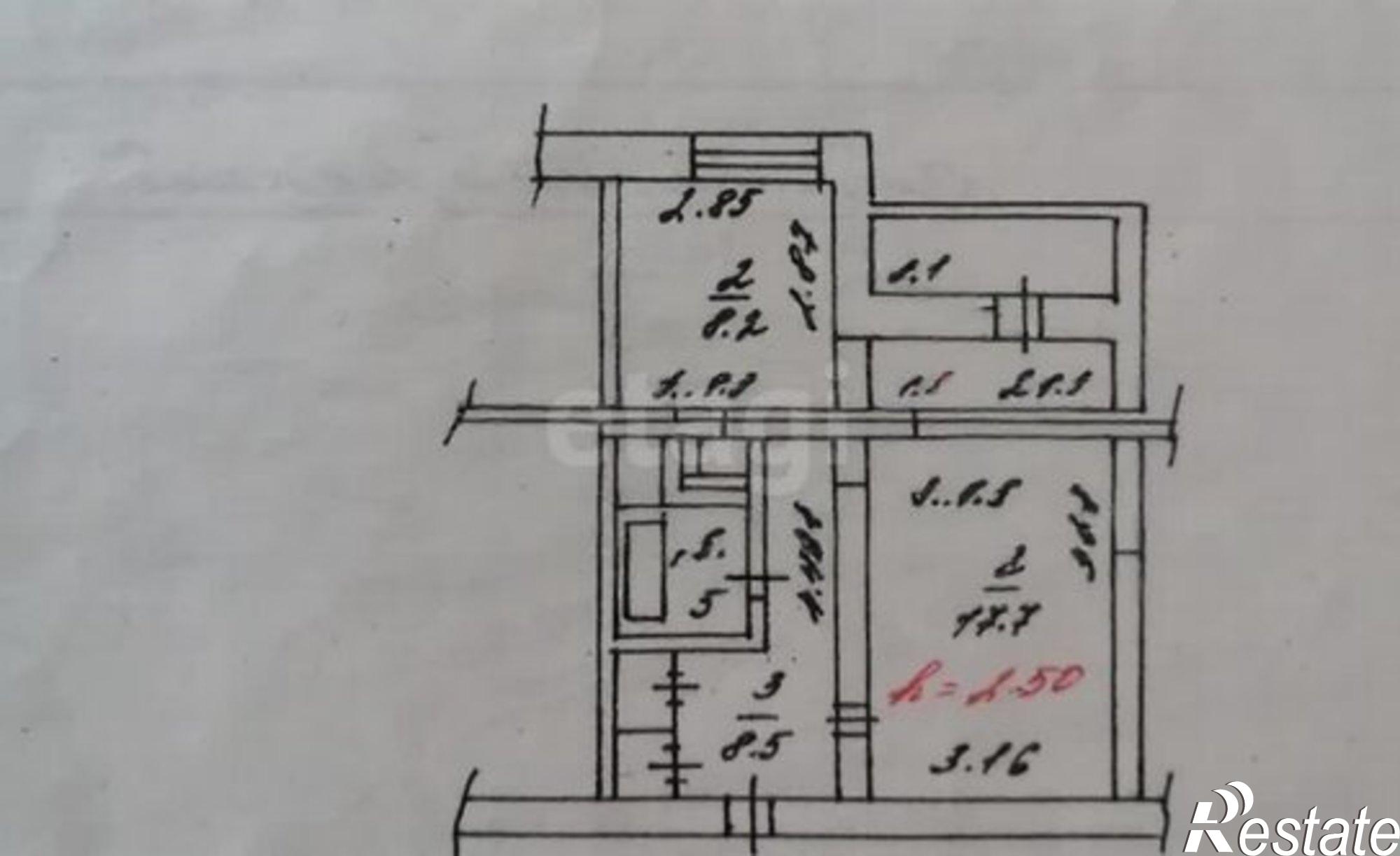 Купить квартиру за 4 700 000 рублей на Оснабрюкская улица, 17
