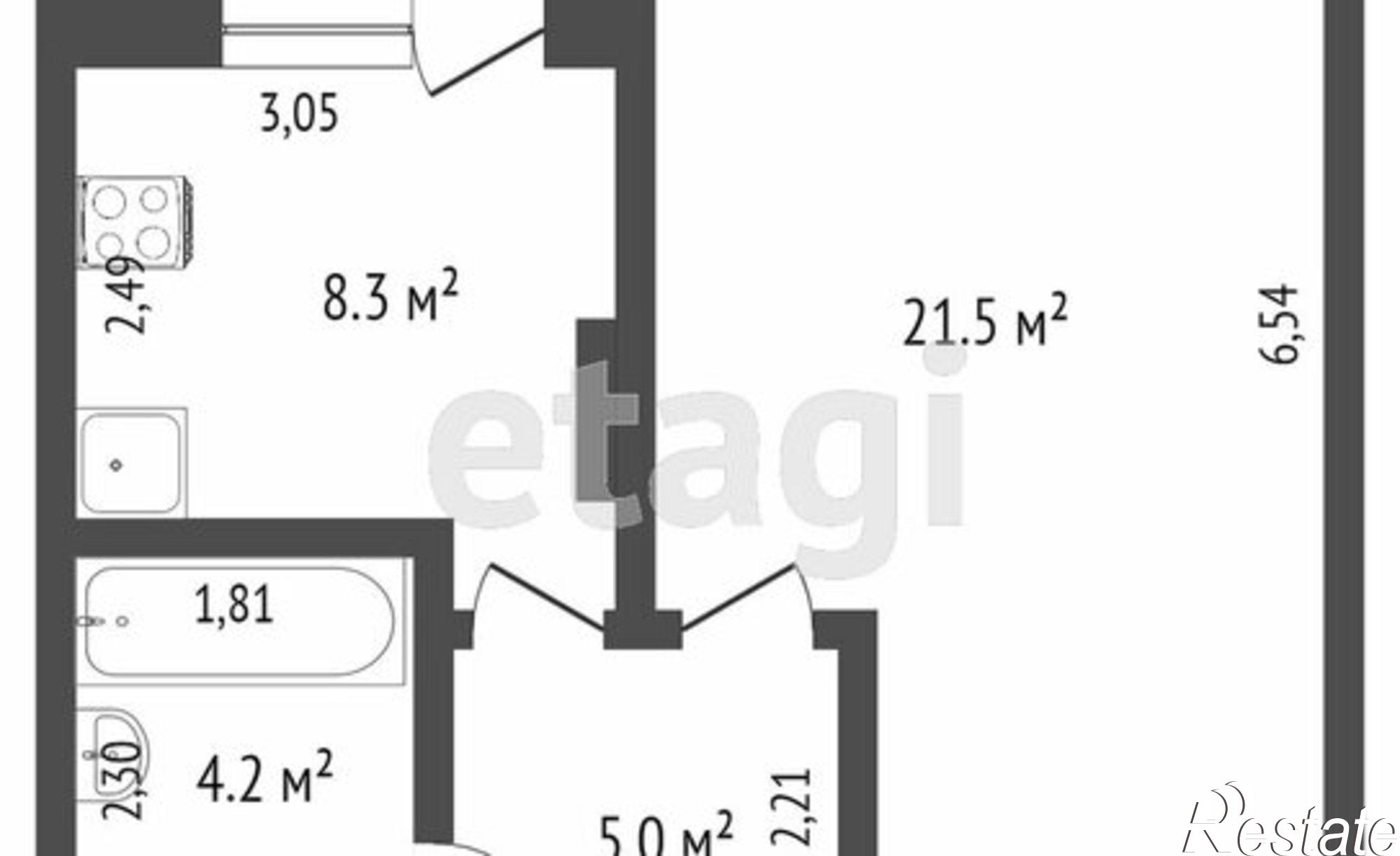 Купить квартиру за 3 990 000 рублей на улица Левитана, 58 к1