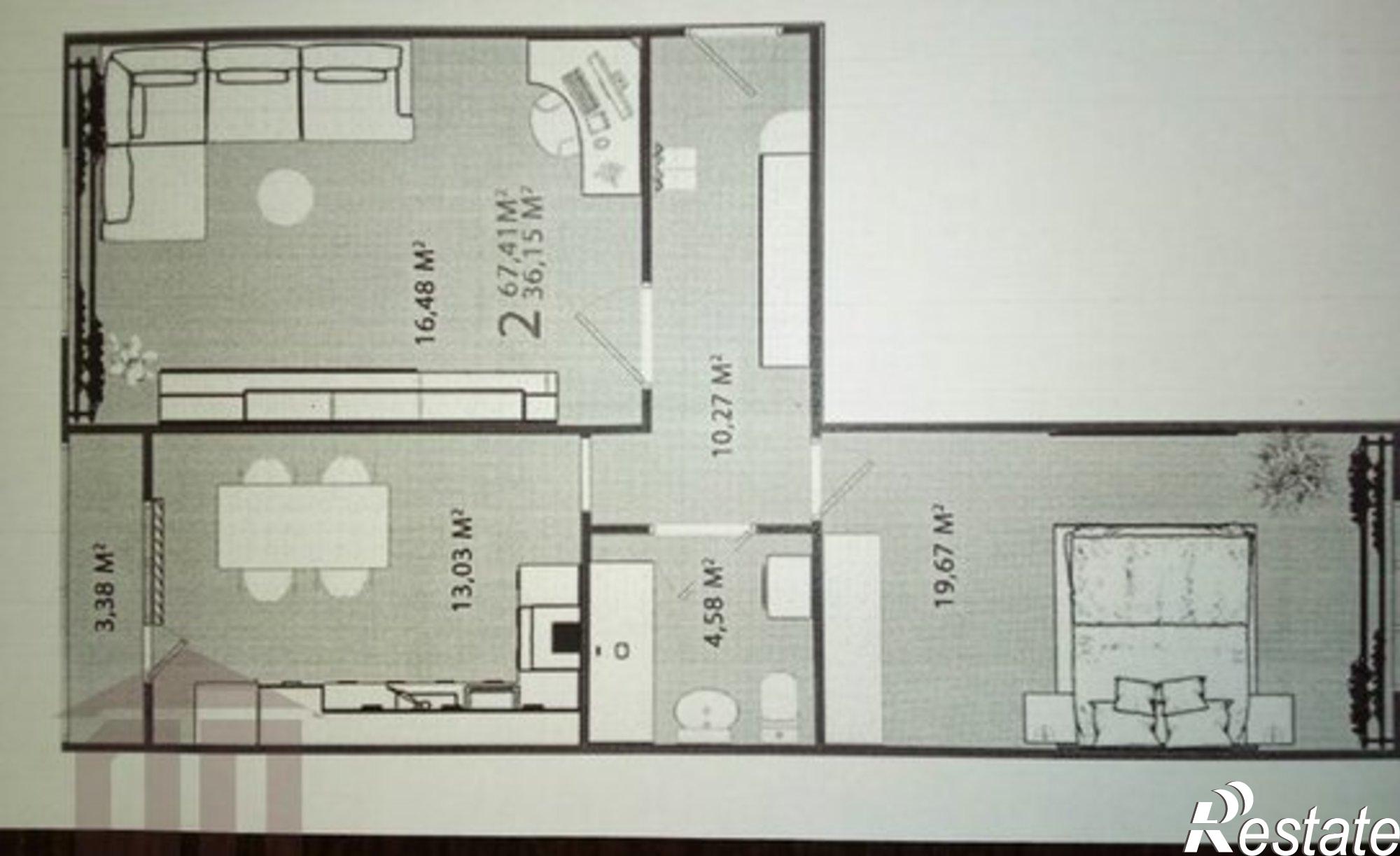 Купить квартиру за 6 864 000 рублей на бульвар Гусева, 46