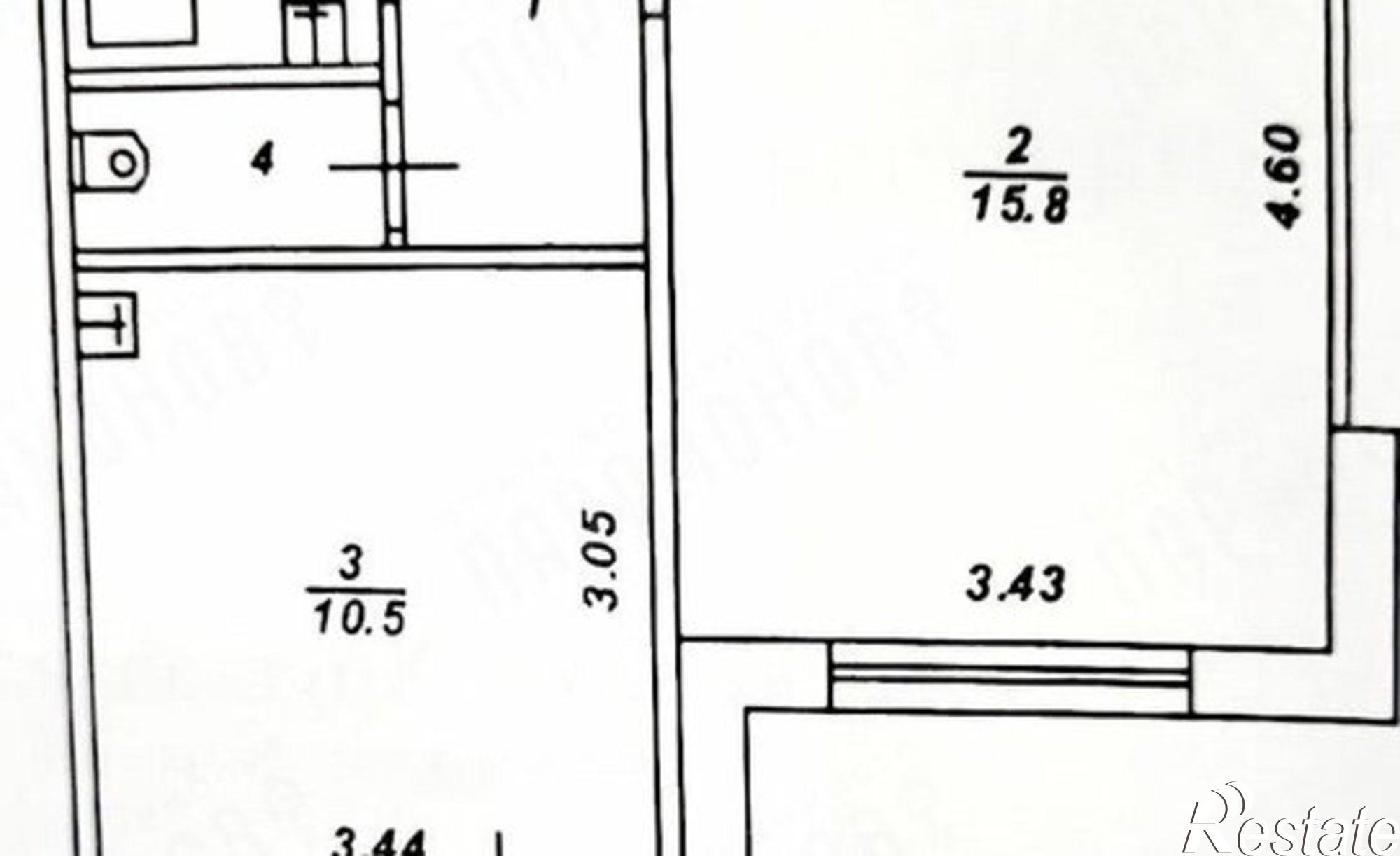 Купить квартиру за 3 600 000 рублей на Хрустальная улица, 42