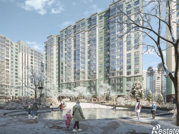 3-комн квартира в новом доме улица Левитана, 72Б,  д. 72Б