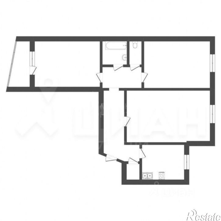 3-комн квартира Оборонная улица, 10,  д. 10