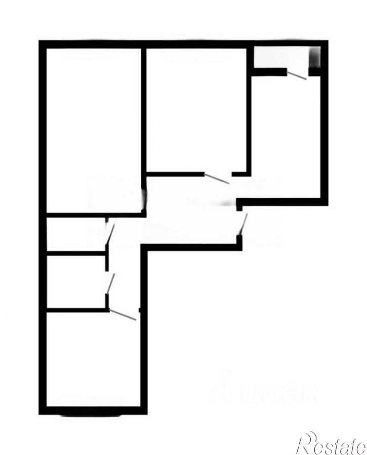 3-комн квартира улица Левитана, 26,  д. 26