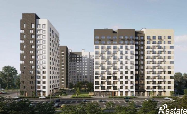 1-комн квартира в новом доме Тверь, бульвар Гусева, 63