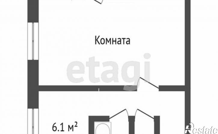 1-комн квартира Тверь, проспект Николая Корыткова, 12А