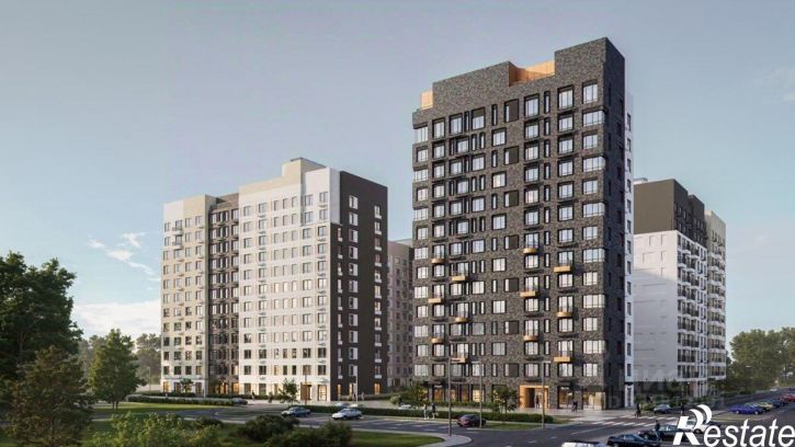 2-комн квартира в новом доме улица Левитана, 46