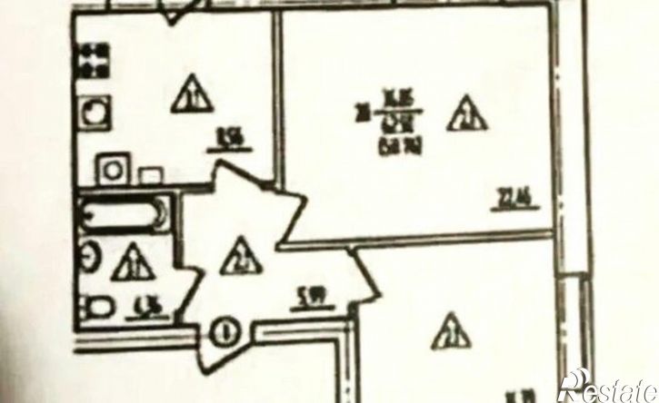 2-комн квартира Тверь, Петербургское шоссе, 49к1
