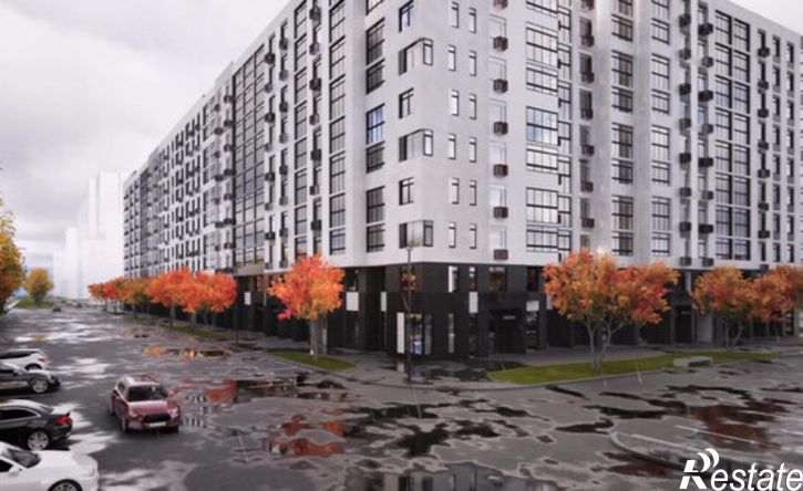 1-комн квартира в новом доме Тверь, улица Левитана, 95