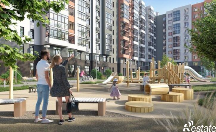 1-комн квартира в новом доме Тверь, улица Левитана, 95